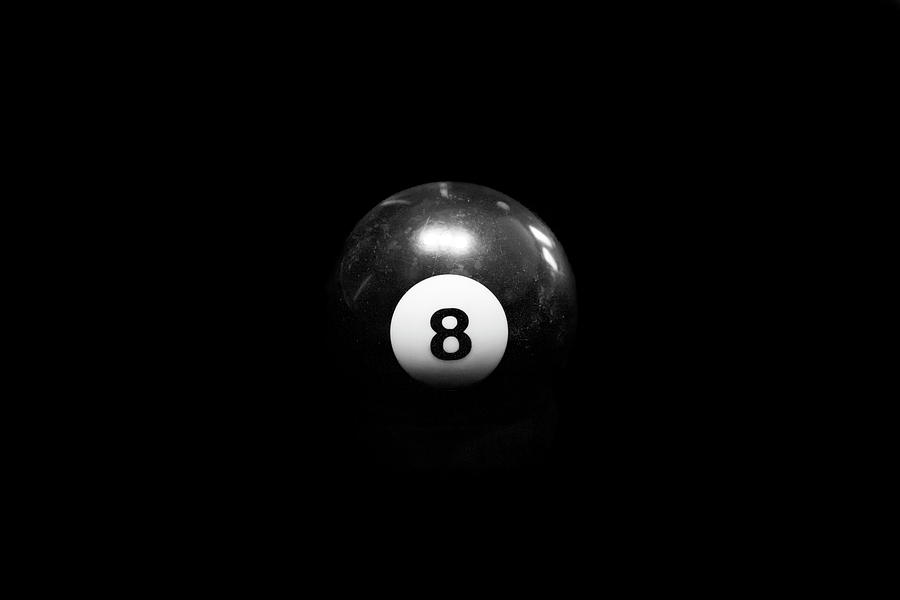 Eight Ball 5 Photograph by David Stasiak