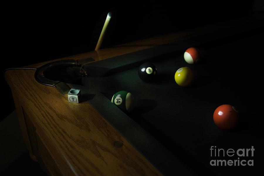 Eight Ball Photograph by Timothy Hacker