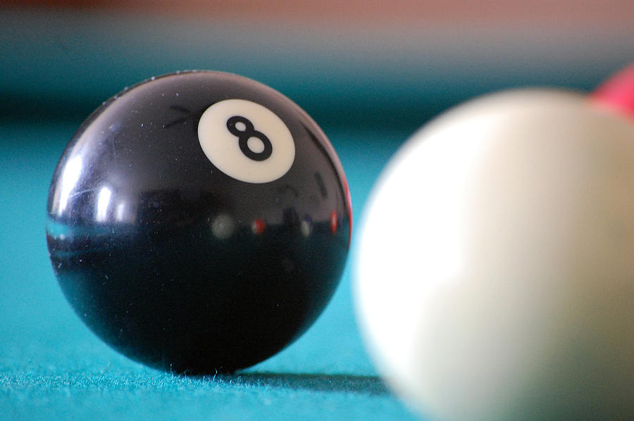 Billiards Photograph - Eightball by Robert Meanor