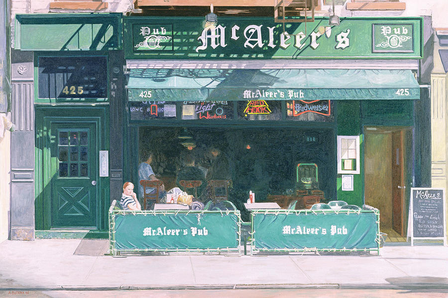 New York City Painting - Eightieth and Amsterdam Avenue by Anthony Butera