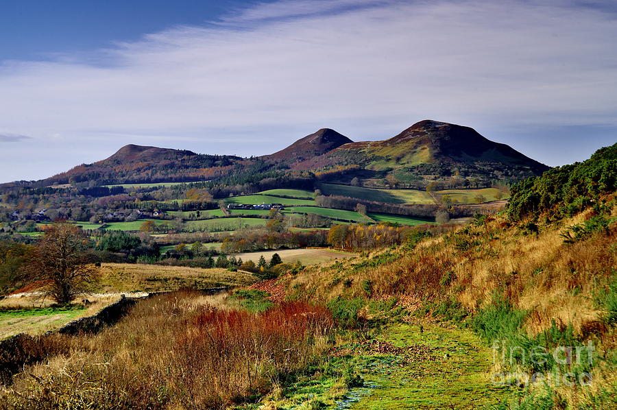 Eildon Hills Borders Scotland Photograph by Martyn Arnold