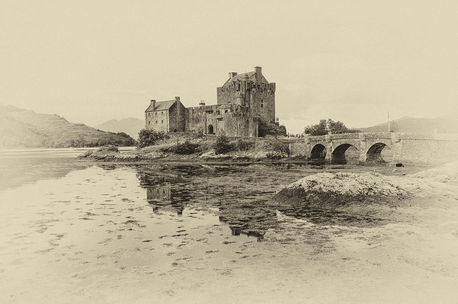 Castle Photograph - Eilean Donan Castle 2nd September 2015 by John Paul Cullen