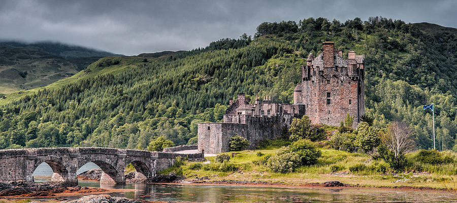 Landscape Photograph - Eilean Donan Castle, Dornie, Kyle of Lochalsh by Neil Alexander Photography