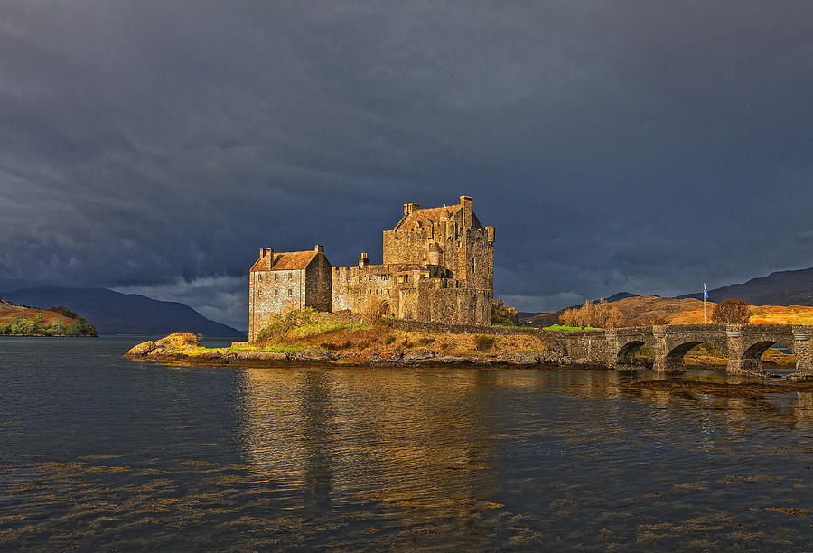 Landscape Photograph - Eilean Donan Castle Scotland by Jim Dohms