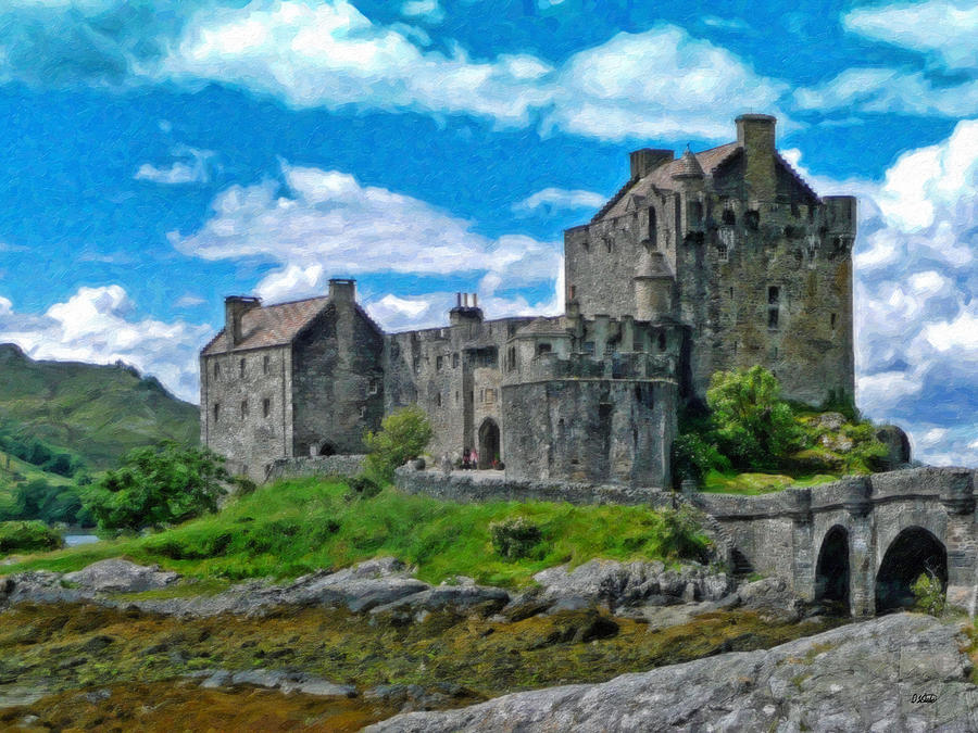 Eilean Donan Castle - SCT665557 Painting by Dean Wittle
