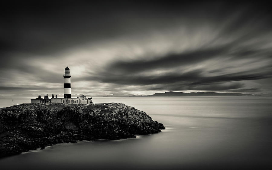 Eilean Glas Lighthouse I Photograph by Dave Bowman