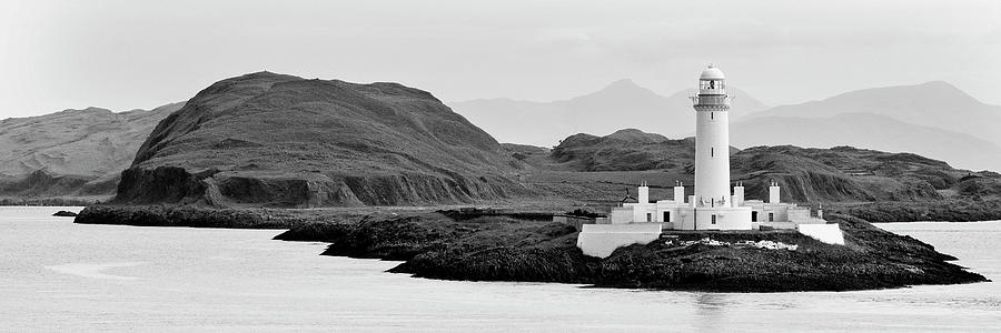 Eilean Musdile Lighthouse Photograph by Ray Devlin