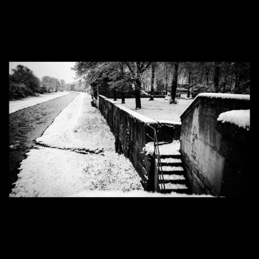 Winter Photograph - Ein Bisschen Winter In by Mandy Tabatt