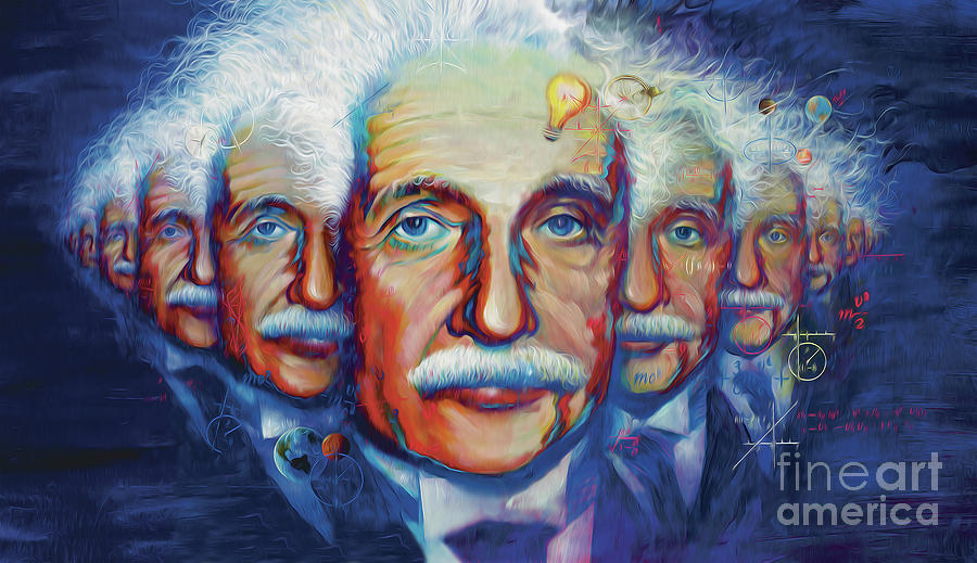 Einstein in theory by Rob Corsetti Einstein in theory by Rob Corsetti