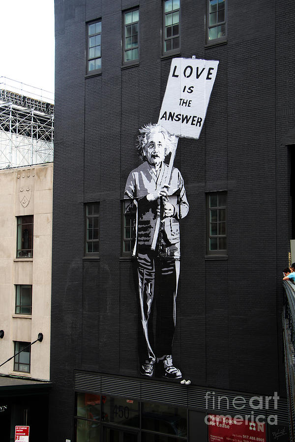 Einstein Painting and Quote by Nishanth Gopinathan Einstein Painting and Quote by Nishanth Gopinathan