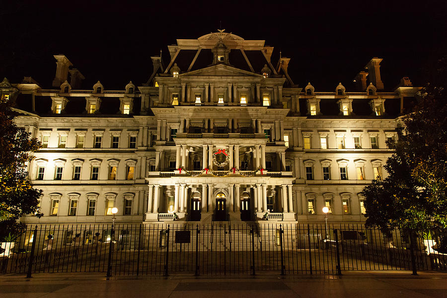Eisenhower Executive Office Building Photograph by Erin Cadigan