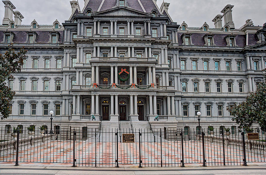 Eisenhower Executive Office Building Photograph By Terry Pridemore   Eisenhower Executive Office Building Terry Pridemore 