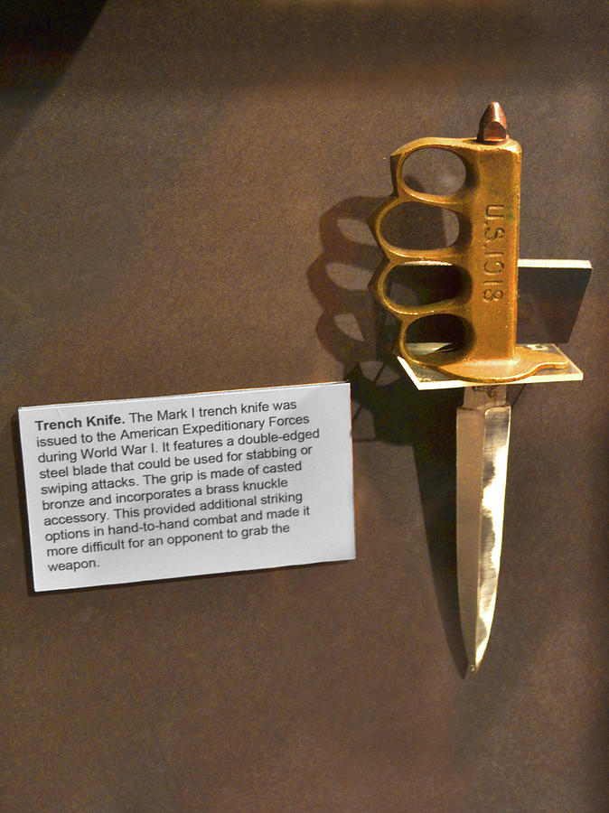 Eisenhower Museum-Trench Knife 001 Photograph by George Bostian
