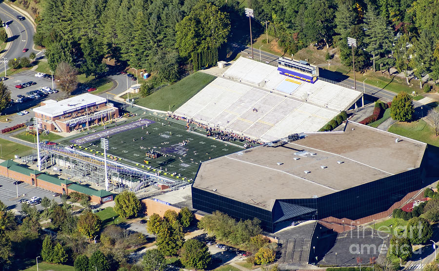 E.J. Whitmire Stadium and Ramsey Center at WCU Photograph by David Oppenheimer