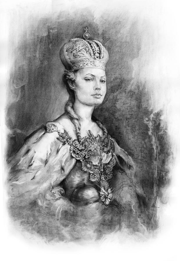 Ekaterina Catherine The Great Historic Russina Empire Featured By
