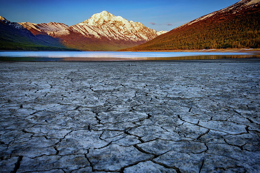 Mountain Photograph - Eklutna Lake by Rick Berk