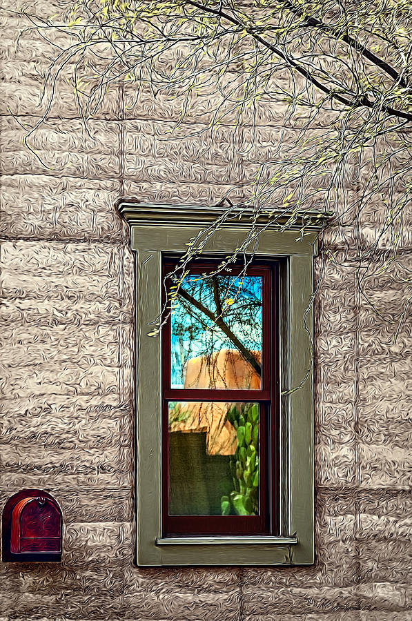 El Barrio Window Photograph by Maria Coulson