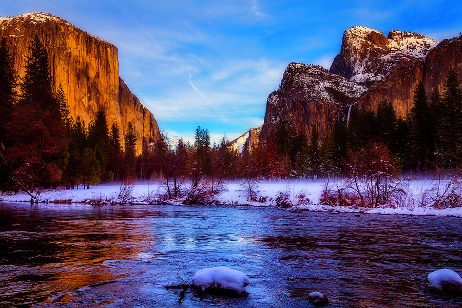 El Capitan And Merced River Photograph by Garry Gay