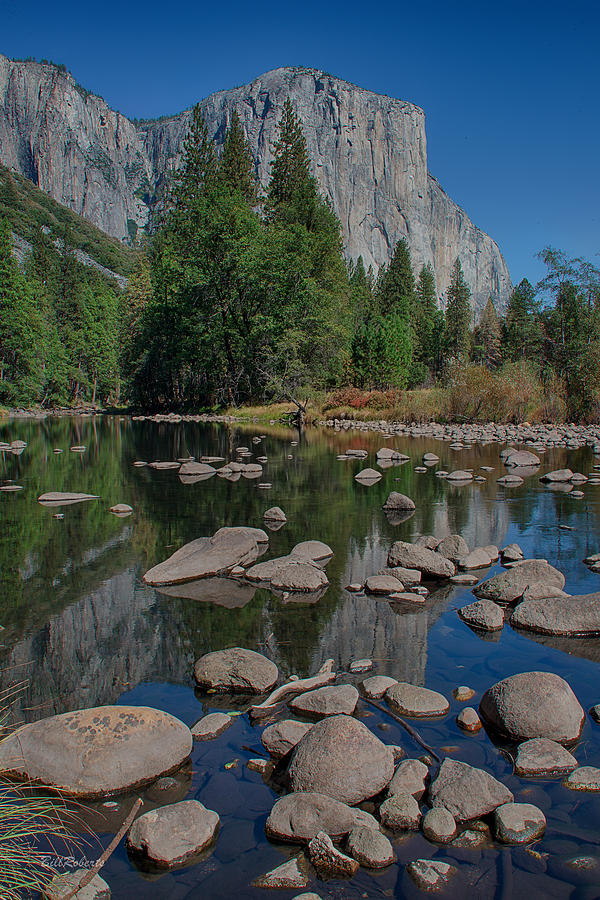 El Capitan and the River Photograph by Bill Roberts