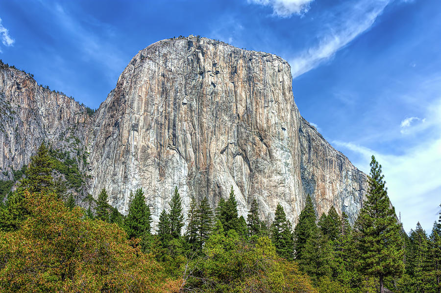 El Capitan in Yosemite National Park Photograph by John M Bailey