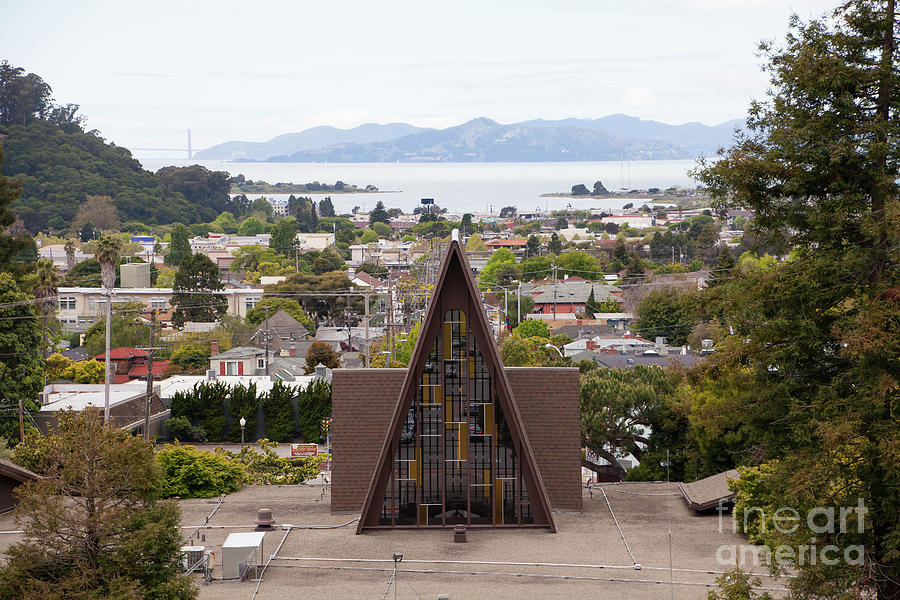 El Cerrito California and San Francisco Bay Through Sunset View