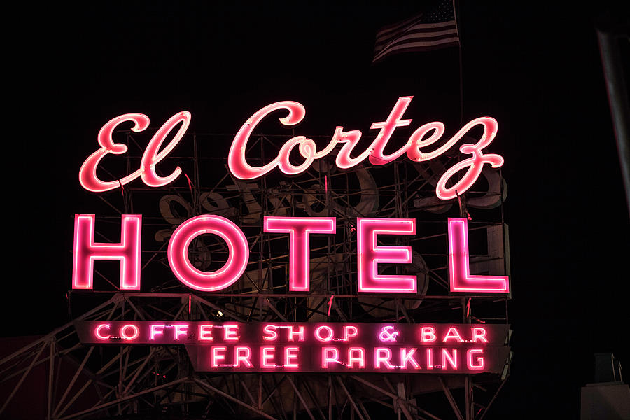El Cortez Las Vegas  Photograph by John McGraw