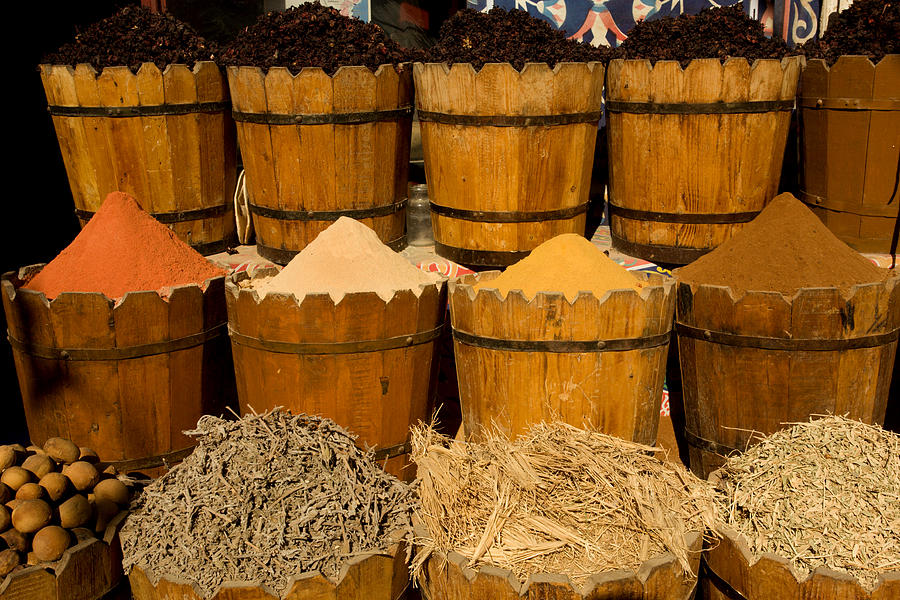El Dahar Market Spices #2 Photograph by Aivar Mikko