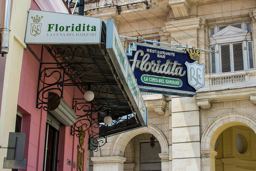 El Floridita Bar in Cuba Photograph by Nicole Freedman