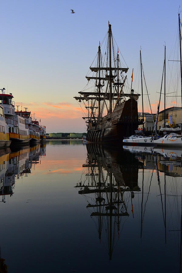 Reflections of El Galeon Photograph by Colleen Phaedra