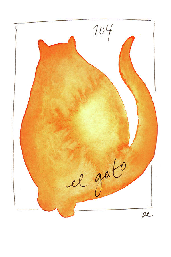El Gato Painting by Anna Elkins