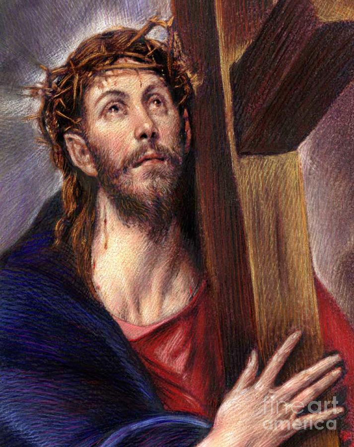 El Greco Jesus by Pd