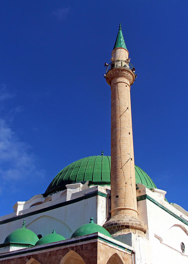 El-jazzar Mosque Domes Photograph