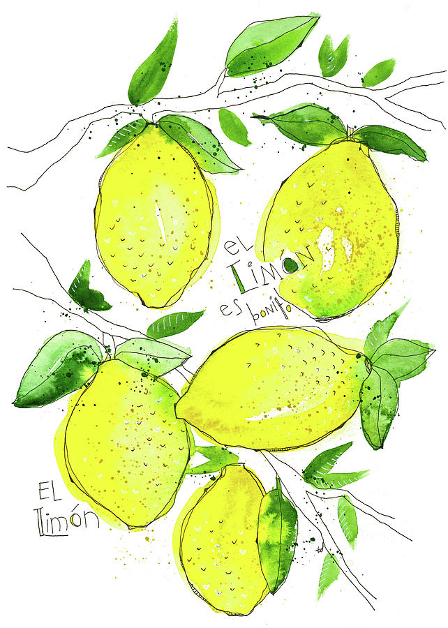 El Limon Painting by Tonya Doughty