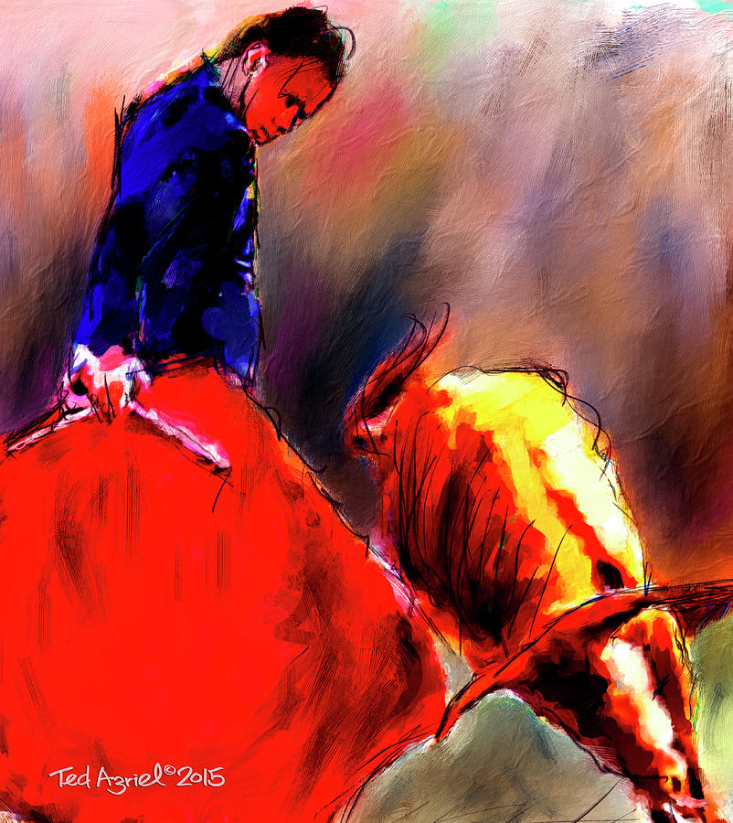 El Matador Painting by Ted Azriel