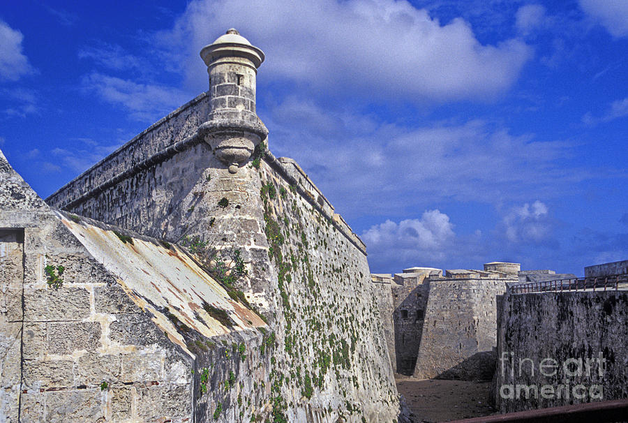 El Morro Fortress Havana Cuba, Photograph by David Zanzinger