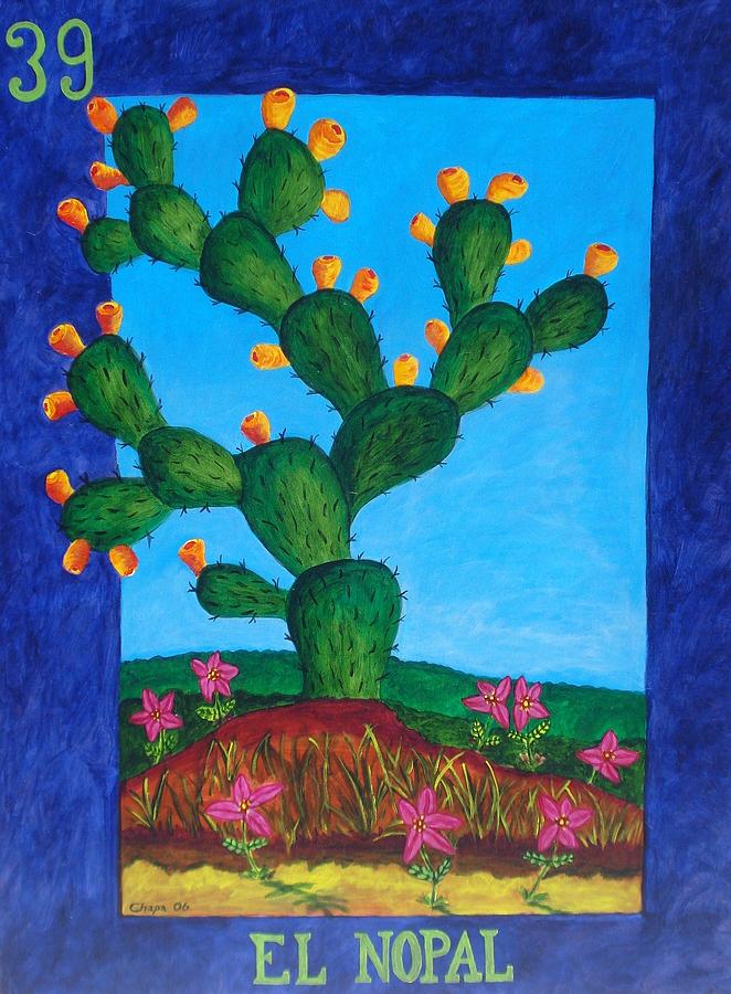 El Nopal Painting by Manny Chapa - Fine Art America