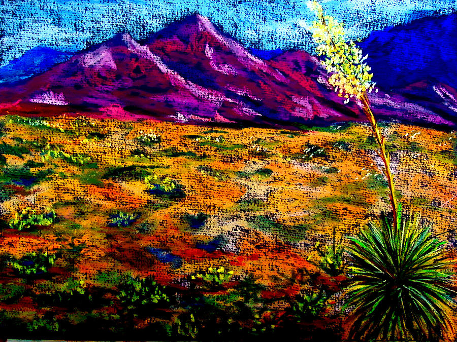 El Paso Painting by Melinda Etzold