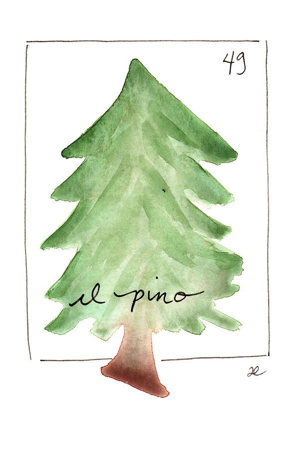 El Pino Painting by Anna Elkins
