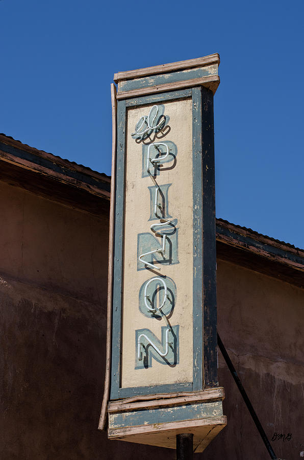 El Pinon Neon Sign Photograph by David Gordon