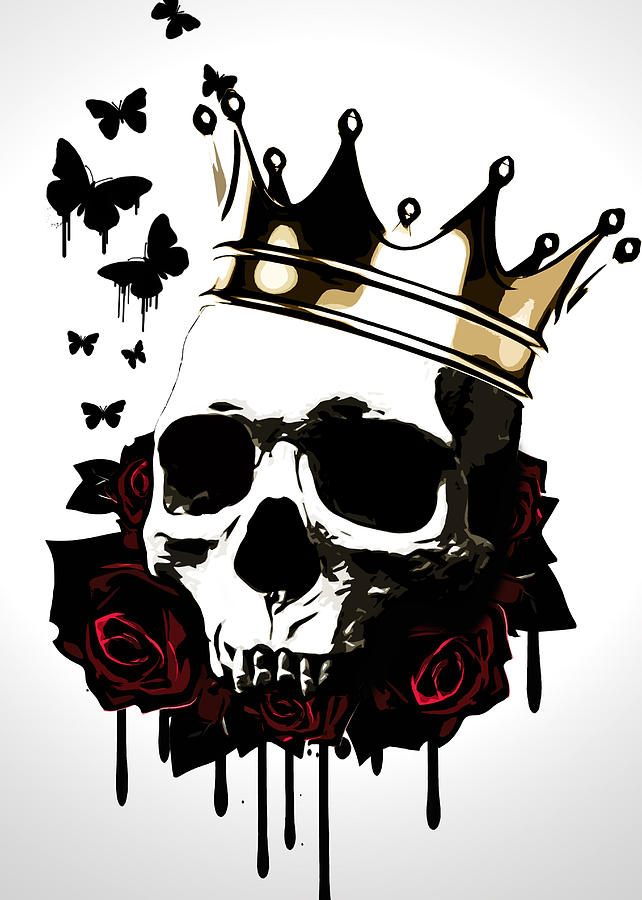 King Digital Art - El Rey De La Muerte by Nicklas Gustafsson King Digital Art - El Rey De La Muerte by Nicklas Gustafsson