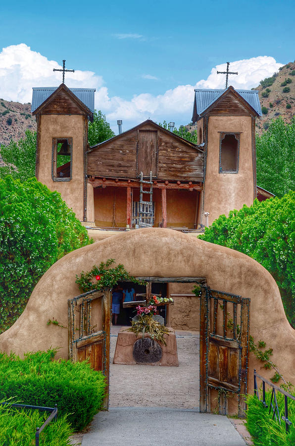 El Santuario de Chimayo - New Mexico Photograph by Debra Martz