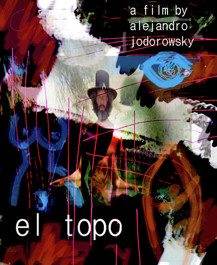 El Topo Film Poster Mixed Media