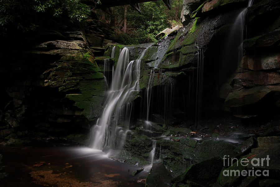 Elakala Falls are a series of four waterfalls Photograph by Dan Friend