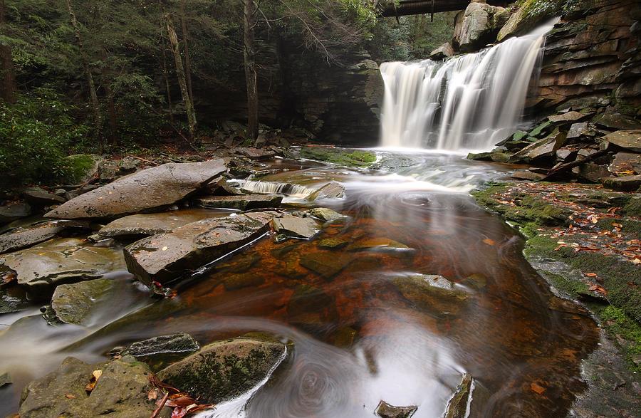 Elakala Falls in West Virginia Photograph by Jetson Nguyen