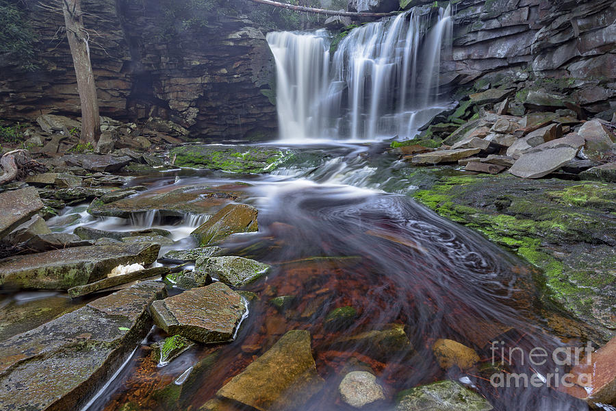Waterfall Photograph - Elakala by Richard Sandford