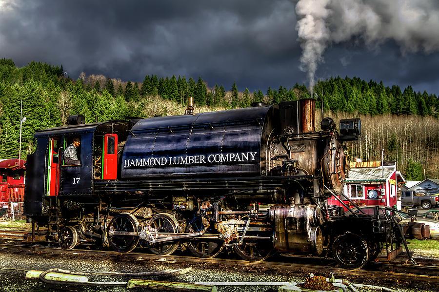 Elbe Steam Engine 17 HDR 2  Photograph by Rob Green