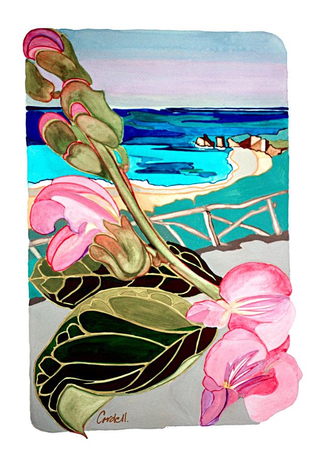 Elbow Bay - Bermuda Painting by Joan Cordell
