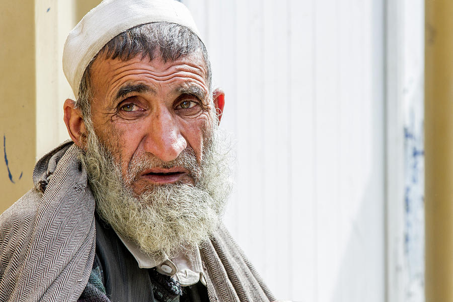 Elderly Pilgrim Photograph by SR Green