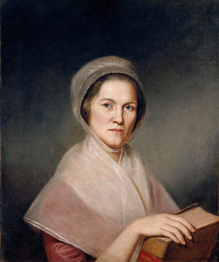 Eleanor Miller. Mrs. Francis Bailey Painting by Charles Willson Peale