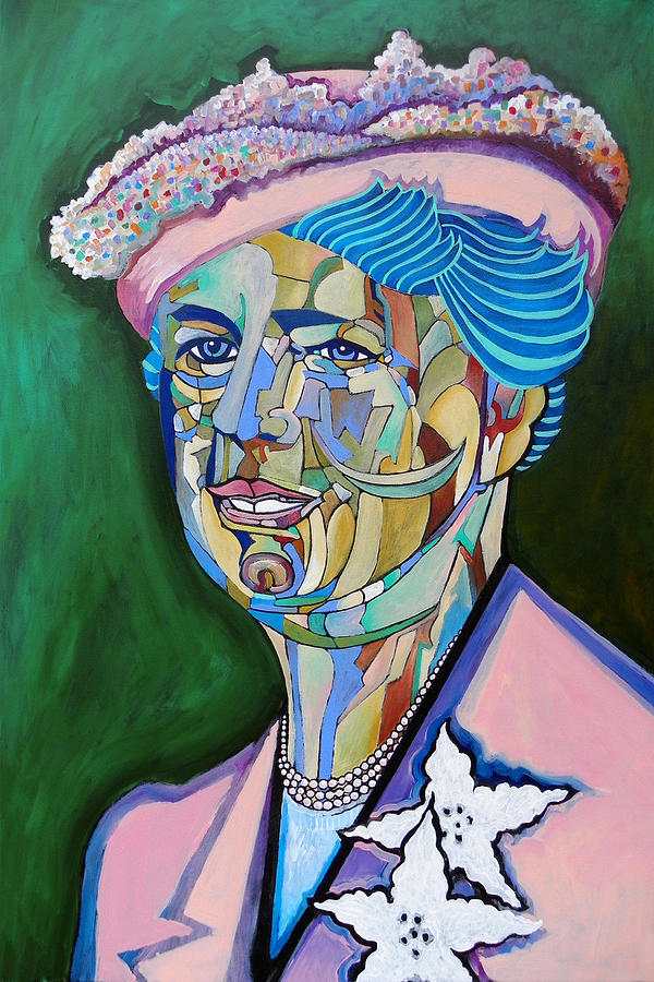 Portrait Painting - Eleanor Roosevelt by Gray